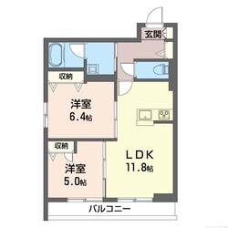 コートヴィラの物件間取画像